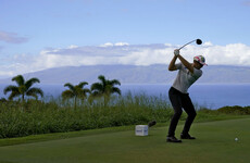 Power seven off the lead in Hawaii, Donegal-inspired Morikawa the one to catch