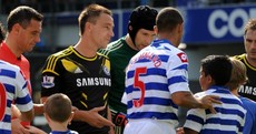 Snapshot: this is the moment Anton Ferdinand snubbed John Terry