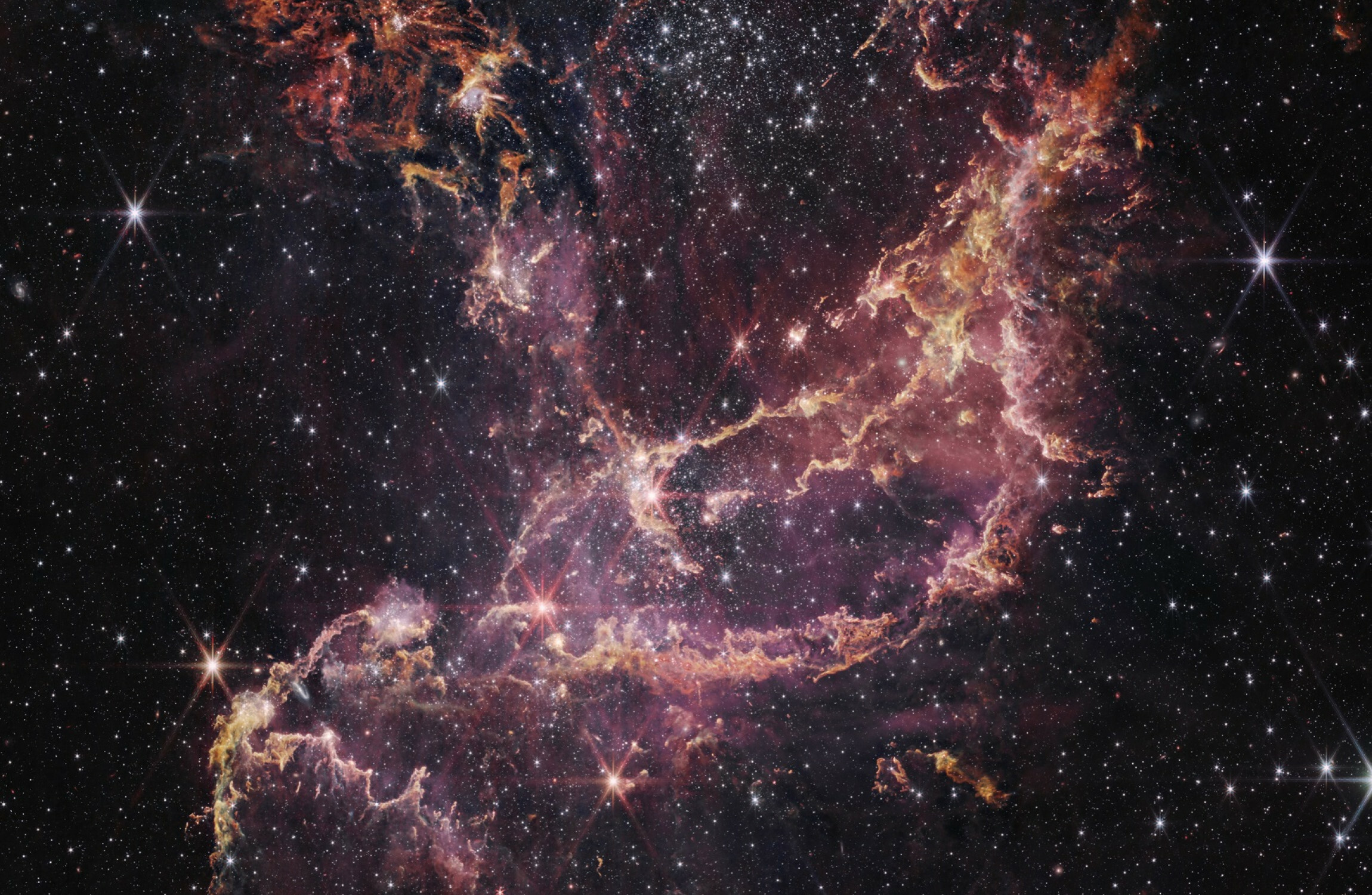 New image from James Webb telescope holds clues on how the first stars formed - Vimarsana News