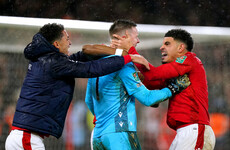 English FA reviewing mass brawl between Nottingham Forest and Wolves