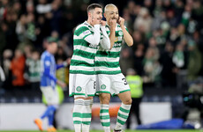 Maeda and Giakoumakis on target as Celtic reach league cup final