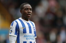 Brighton confirm Enock Mwepu taken ill and undergoing tests