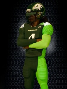 Is this the craziest American football kit you've ever seen?