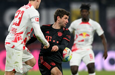 Bayern Munich denied seventh straight Bundesliga win after draw