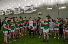 Mayo hold off Roscommon in low-scoring clash to lift first FBD trophy in ten years