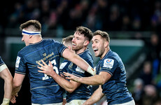 Six-try Leinster made to work before pulling clear of dogged Racing