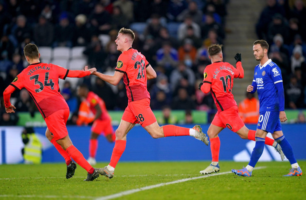 Brilliant late Evan Ferguson header rescues draw for Brighton against ...