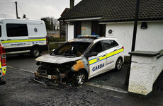 Investigation underway as Garda car discovered on fire outside Co Donegal station