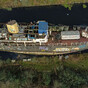 Calls to restore historic Aran Islands ferry capsized in Dublin dock