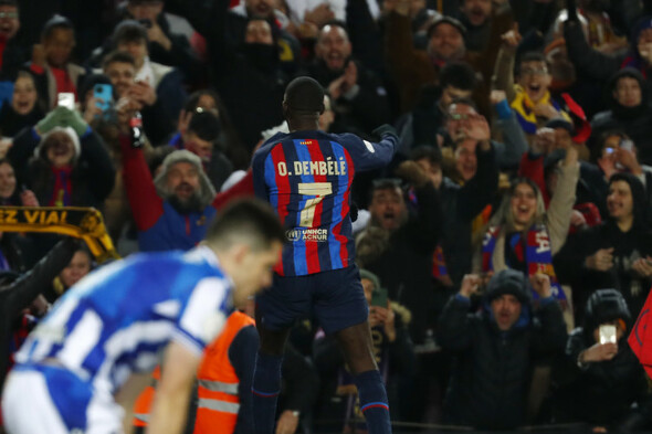 Electric Dembele fires Barca past Real Sociedad to Copa semis - Vimarsana News