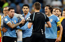 Fifa bans four Uruguay players over World Cup incidents