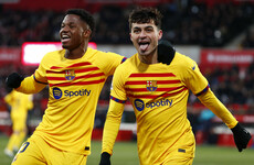 Pedri earns subdued Barca nervy derby win at Girona