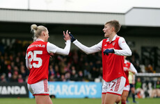 Arsenal score nine, Man City score eight to march on in Women's FA Cup