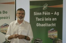 Gerry Adams: 'Masquerading' paramilitary groups 'should go away'