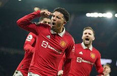 Jadon Sancho earns Man Utd a point as managerless Leeds let two-goal lead slip