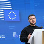 Hailed as a hero at EU summit, Zelenskyy urges faster arms supplies