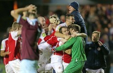 FAI Cup: Pat's penalty drama sets up date with Dundalk