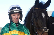 Mark Walsh sidelined after weekend fall at Leopardstown