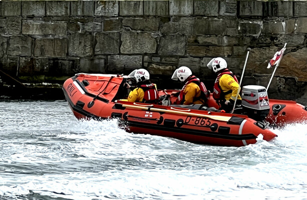 Dun Laoghaire RNLI rescue two men and a dog in separate callouts over the weekend