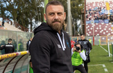 Italy icon De Rossi sacked after just 4 months