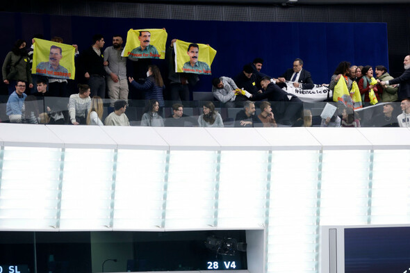 EU parliament cleared as protest group cause security alert - Vimarsana News
