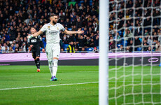 Benzema nets two penalties as Real Madrid cut gap back to 8 points