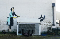 Kent council returns freezer to Banksy artwork after removing it 'on grounds of safety'