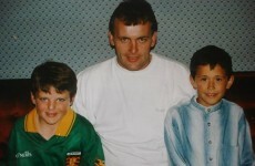 Snapshot: Talisman Michael Murphy with the last Donegal skipper to lift Sam... in 1992