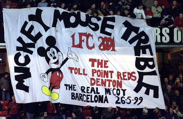 Liverpool's 2001 'Mickey Mouse' Treble winners: Where are they now?