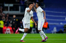 Madrid's teen striker Rodriguez rescues derby draw against Atletico