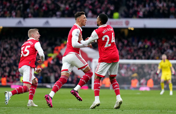 Nelson hits dramatic late winner in Arsenal fightback