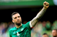 Shane Duffy in danger of losing place in Ireland squad for start of Euro qualifiers