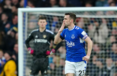 Seamus Coleman wins Match of the Day's Goal of the Month award