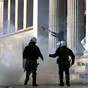 Police fire tear gas at demonstrators protesting over Greek rail crash that killed 57 people
