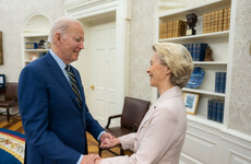 Biden and von der Leyen united in support for Ukraine, but tensions swirl over trade dispute