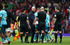 Erik ten Hag criticises ‘inconsistent’ refereeing after Manchester United draw