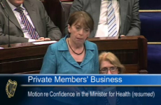 VIDEO: Róisín Shortall's not-so-ringing endorsement of James Reilly