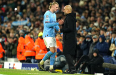 Guardiola laughs off Haaland substitution, recalls Julia Roberts 'disappointment'