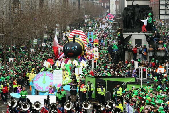 St. Patrick's Day parade organisers defend €250 grandstand seat prices - Vimarsana News