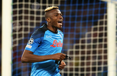 Victor Osimhen brace eases impressive Napoli into Champions League last-eight