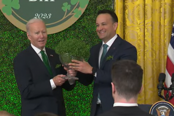 Patrick's Day in the White House lacks pizzazz but Biden is serious about his mission to Ireland - Vimarsana News