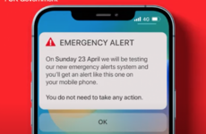 UK residents to receive test emergency alert on their phones next month