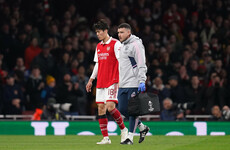 Arsenal suffer injury blow as Takehiro Tomiyasu is ruled out for the season