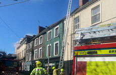Clean up efforts underway after 'freak high winds' caused havoc on Cork city street