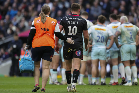 England and Saracens sweat on Owen Farrell ankle injury news - Vimarsana News