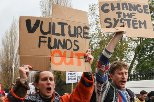 Housing crisis: Protest to take place at Leinster House today as eviction ban ends - Vimarsana News