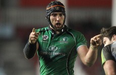 John Muldoon out of Connacht's festive schedule with broken arm