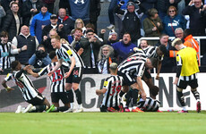 Newcastle climb to third in the table with Premier League victory over Manchester United