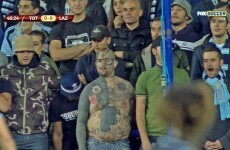 Snapshot: This Lazio fan will haunt your dreams