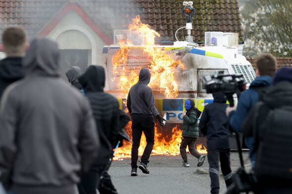 Derry's police chief appeals for calm after petrol bomb attack on officers at dissident march - Vimarsana News
